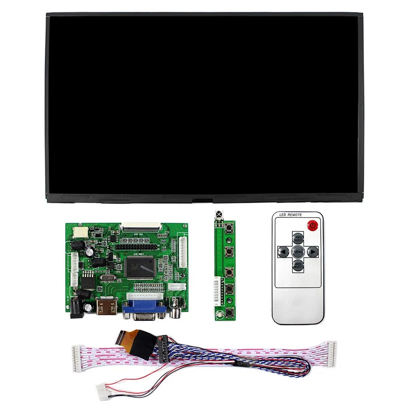 10.1inch B101XAN01.3 1366X768 IPS LCD Screen with HDMI VGA+2AV LCD Controller Board