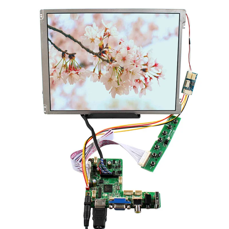 10.4inch VS104T-001A 800X600 LCD Screen With HDMI VGA AV USB LCD Controller Board 10.4inch 800X600 10.4inch 800X600 lcd screen hdmi lcd controller board
