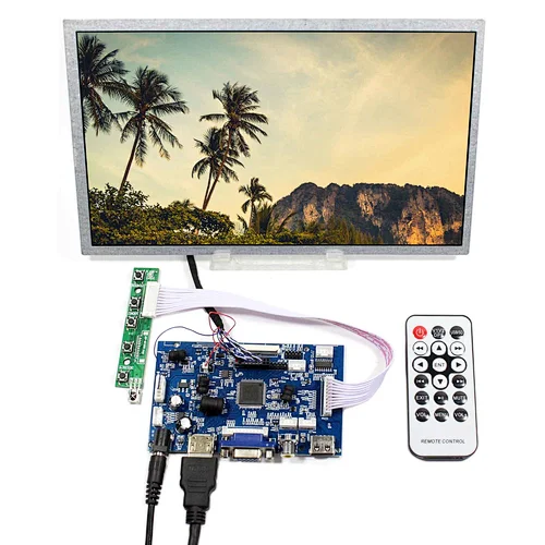 10.2inch HSD100IFW1 CLAA102NA0ACW 1024X600 LCD Screen with HDMI VGA+2AV LCD Controller Board