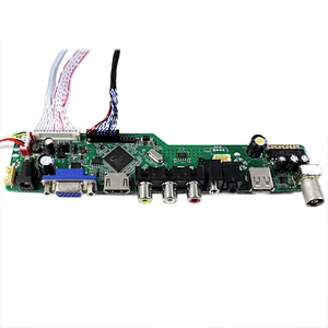 HDMI VGA AV USB RF Controller Board with15inch LQ150X1LG96 1050 cd/m² LVDS LCD Screen