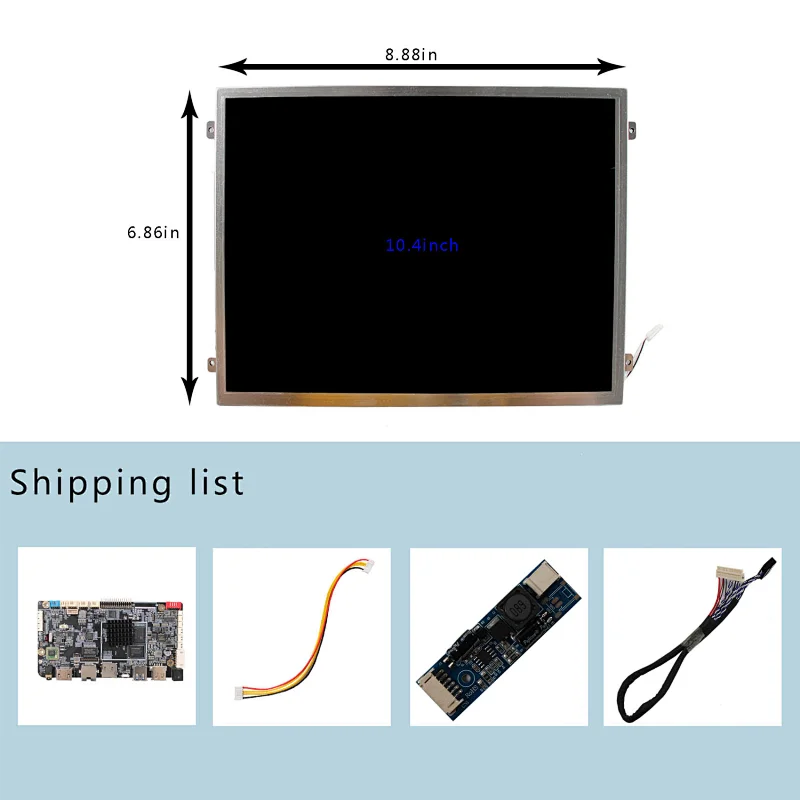 Android LCD Controller Board with 10.4