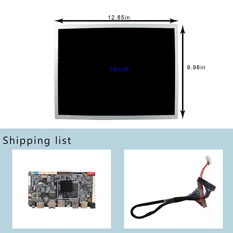 Android lcd control board with 15