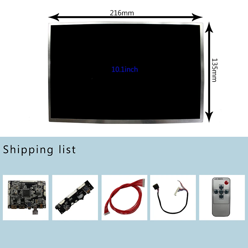 10.1inch 1280X800 B101EW05 IPS TFT-LCD Screen With HDMI Mini LCD Controller Board 10.1inch 1280X800 B101EW05 10.1inch 1280X800 B101EW05