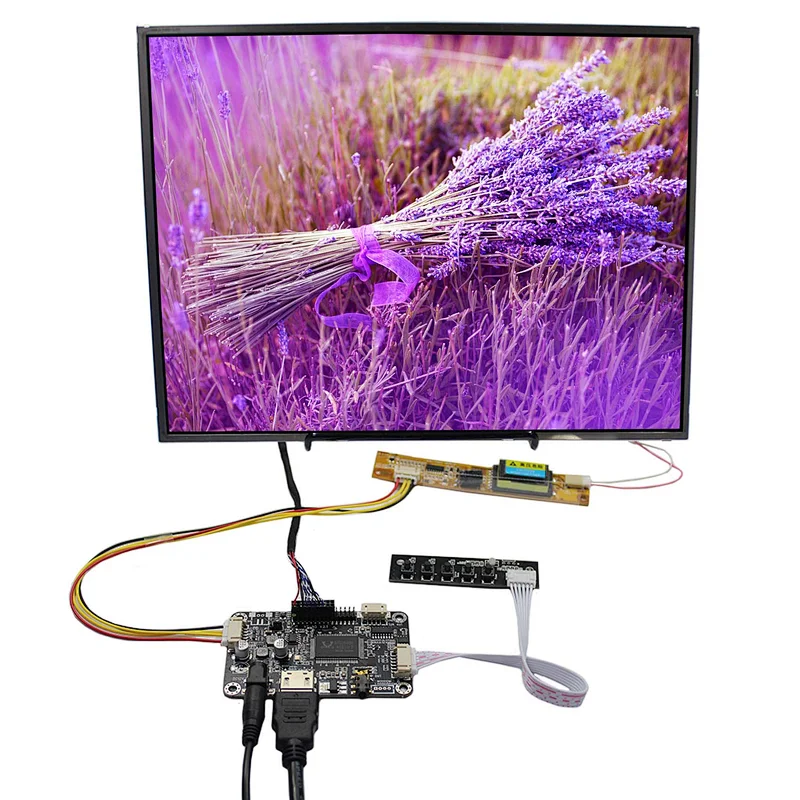 15inch 1024X768 TFT-LCD Screen with HDMI Audio LCD Controller Board