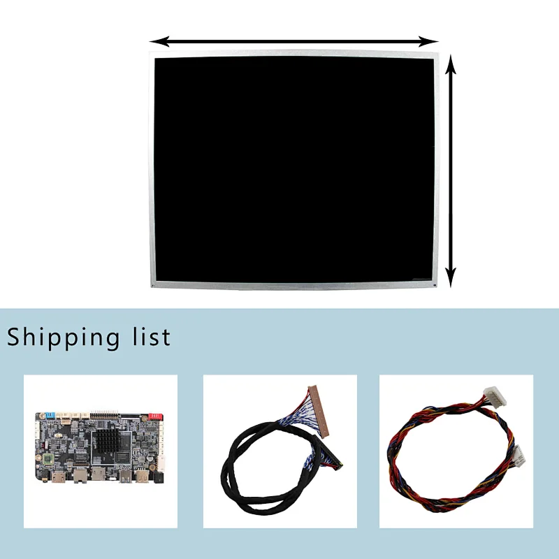 Android lcd control board with 19