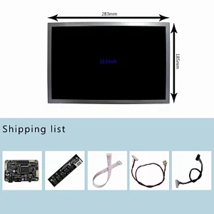 HDMI LCD Controller Board With 12.1 inch AA121TD02 1280X800 LCD Screen 12.1 inch AA121TD02 1280X800 AA121TD02 1280X800 1280x800 lcd AA121TD02