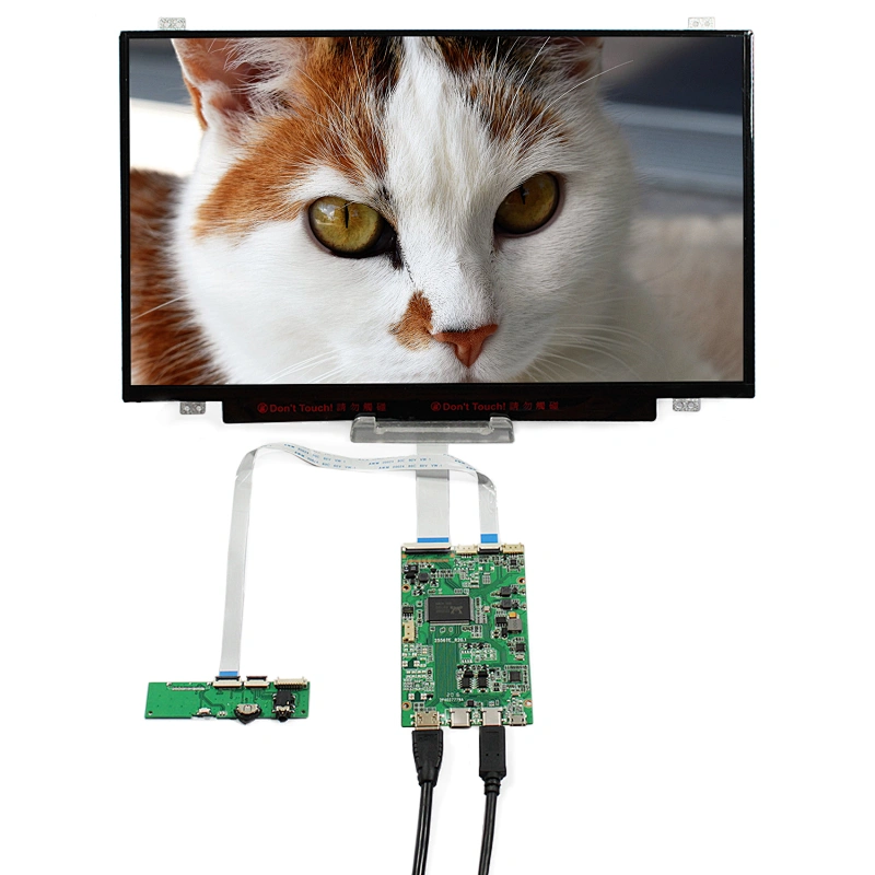 14inch NV140FHM EDP 1920X1080 IPS LCD Screen and HD-MI Type C Control Board 14inch NV140FHM 1920X1080 NV140FHM 1920X1080 NV140FHM ips screen ips lcd