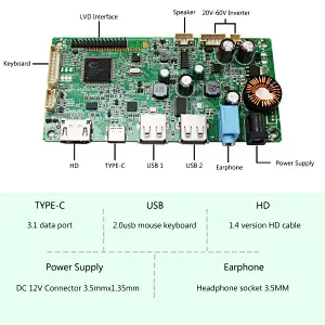 23.8inch 1920x1080 MV238FHM-N10 TFT-LCD For PC Monitor with USB-C HD-MI Board 1920x1080 monitor 23.8inch 1920x1080 MV238FHM-N10 1920x1080 MV238FHM-N10 1920x1080 lcd monitor MV238FHM-N10