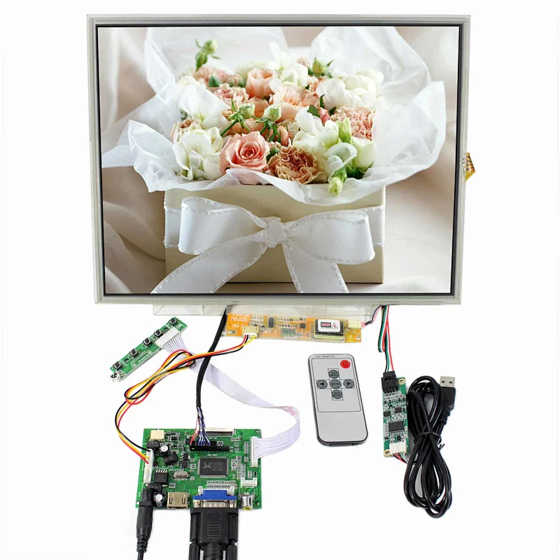 HDMI VGA 2AV LCD Controller Board 15inch 1024x768 30pin CCFL LCD Screen with Touch Panel 15inch touch screen lcd monitor lcd controller board hdmi 15inch 1024x768