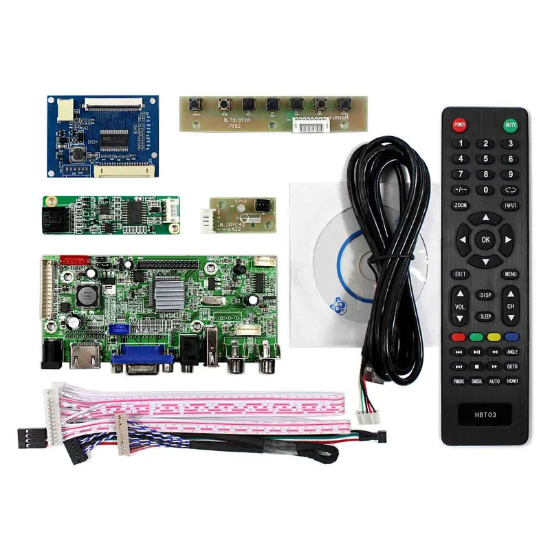 8inch AT080TN64 800X480 TFT-LCD Screen 8inch Touch Panel with HDMI+VGA+AV+USB LCD Controller Board 8inch AT080TN64 800X480 AT080TN64 8inch lcd screen touch screen touch panel