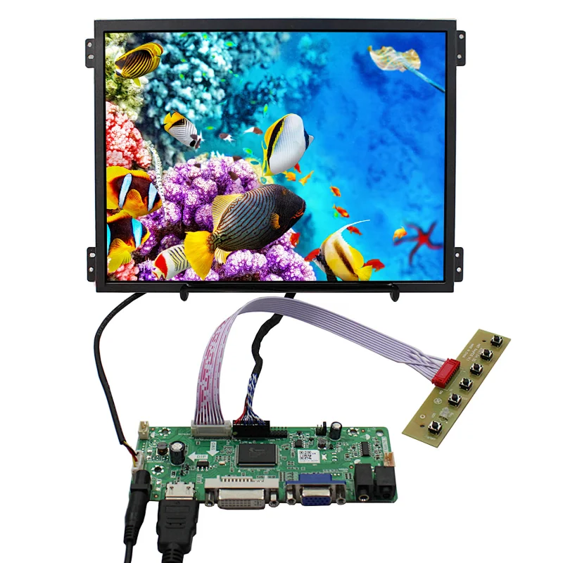 10.4inch VS104T-004 1024X768 TFT-LCD Screen with HD-MI VGA DVI LCD Controller Board 10.4inch VS104T-004 1024X768 10.4inch 1024x768 10.4
