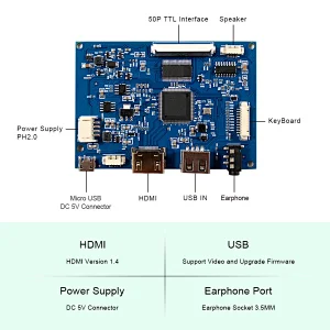 9inch AT090TN10 800X480 TFT-LCD Screen With HD-MI USB LCD Controller Board screen lcd 800x480 lcd 800x480 resolution 800x480 pixels lcd screen 800x480 9inch AT090TN10 800X480