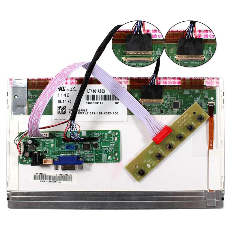 VGA LCD Controller Board work for 1920x1080 tft lcd module vga tft lcd module VGA Board for 1920x1080 lcd 1920x1080 tft lcd module VGA LCD Controller board
