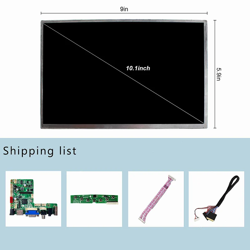 10.1inch B101EW05 1280X800 IPS TFT-LCD Screen HDMI VGA AV USB LCD Controller Board 10.1inch B101EW05 1280X800 10.1inch B101EW05 B101EW05