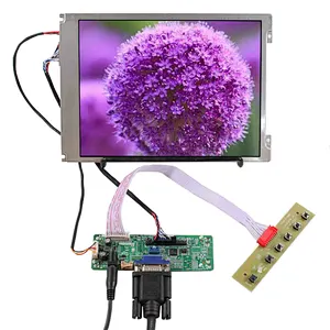 8.4" G084SN05 V9 800x600 LVDS LCD Screen with VGA Controller board lcd screen lvds g084sn05 lvds lcd controller board vga lvds controller 8.4" lvds  lcd screen