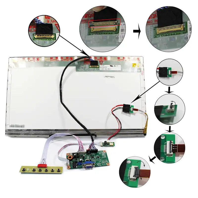 18.4inch CLAA184FP01 1920X1080 LCD Screen with VGA LCD Controller Board 18.4inch CLAA184FP01 1920X1080 CLAA184FP01 1920X1080 CLAA184FP01