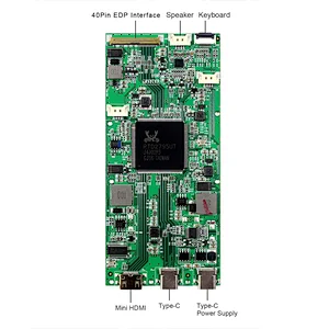 Mini HDMI Type C LCD Controller Board For LQ133D1JW33 LQ156D1JW04 NV156QUM-N32 NV156QUM-N43 NV156QUM-N44 NV156QUM-N51 LQ125D1JW31 LQ156D1JW31
