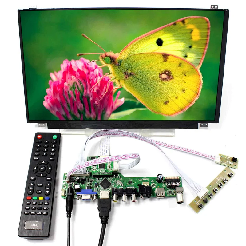 15.6inch B156HAN01.2 1920X1080 IPS LCD Screen with Driver Board HDM I VGA AV USB RF 15.6inch B156HAN01.2 1920X1080 B156HAN01.2 1920X1080 B156HAN01.2 IPS LCD screen
