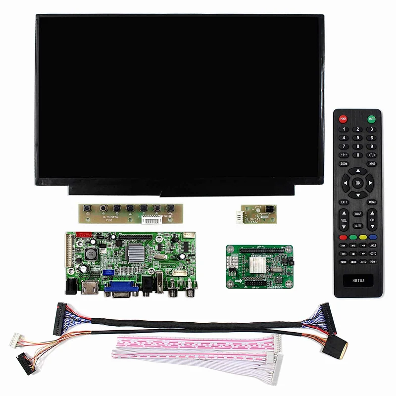 11.6inch N116HSE-EJ1/EA1 1920X1080 IPS LCD Screen with HDMI+VGA+AV+USB LCD Controller Board
