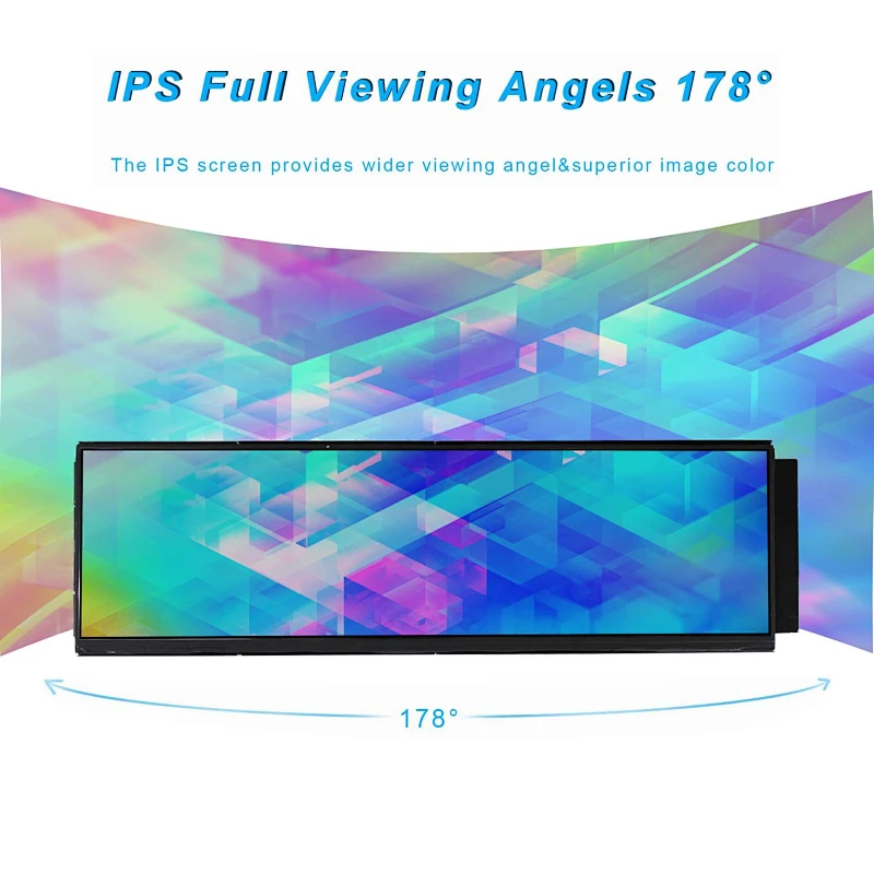 12.6inch 1920x515 LCD Kit (Included HDMI LCD Controller Board)