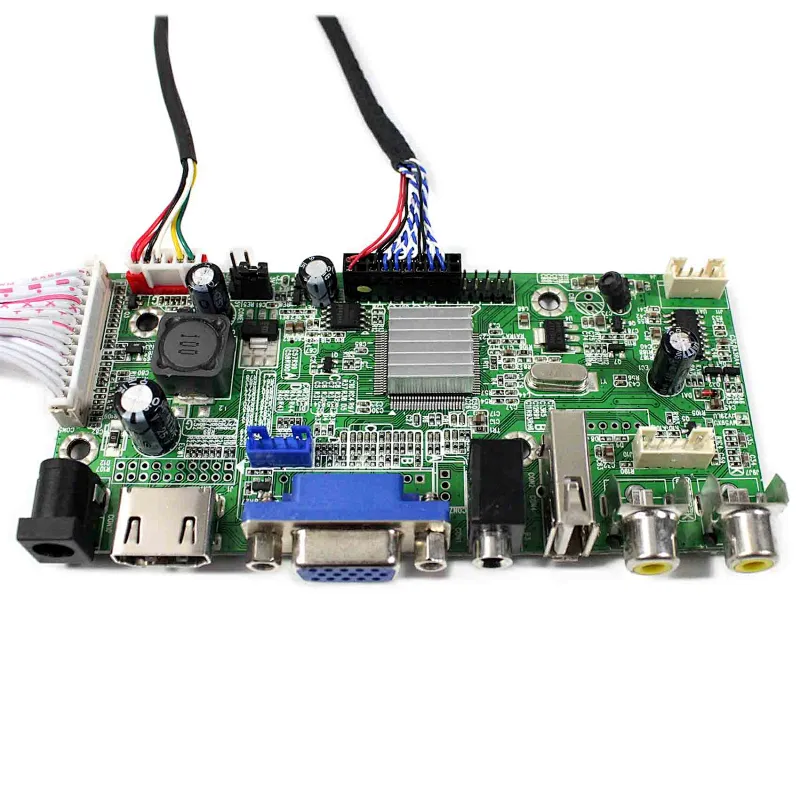 HDMI+VGA+AV+USB LCD Controller Board VS-V59AV-V1 for 12.1inch LQ121K1LG52 1280x800 TFT LCD Screen tft lcd color controller board HDMI USB Controller board VS-V59AV-V1 Controller board VGA USB Controller board for 12.1inch lcd