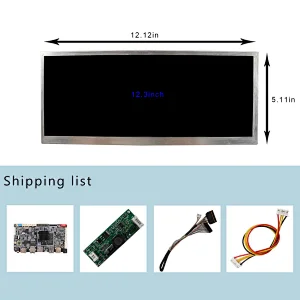 Android lcd control board with 12.3