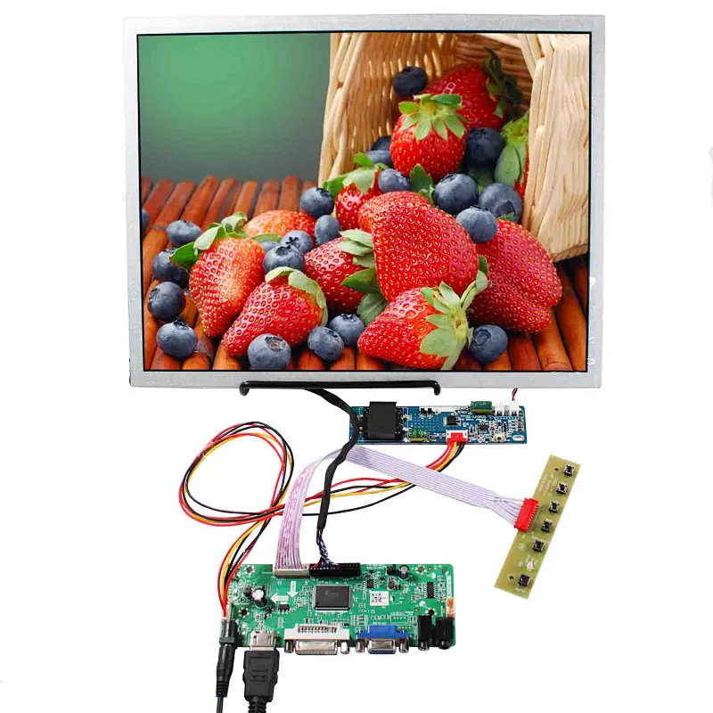 HDMI VGA DVI Controller board with 15