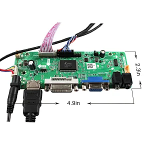 HDMI DVI VGA AUDIO LCD Board Work for  12.1