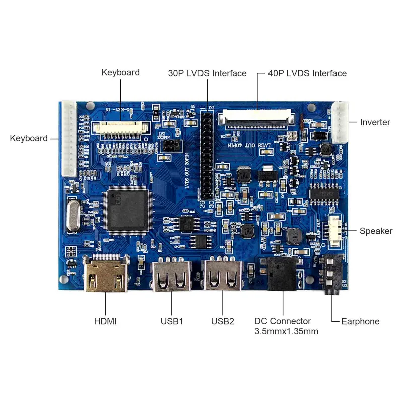 HDMI Input For Wifi Android LCD Board Work For 12.1