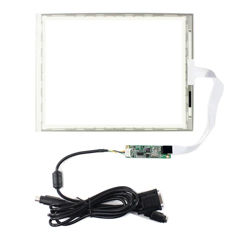 10.7inch 5-Wire Resistive Touch Panel Screen VS107TP-A1 with RS232 controller