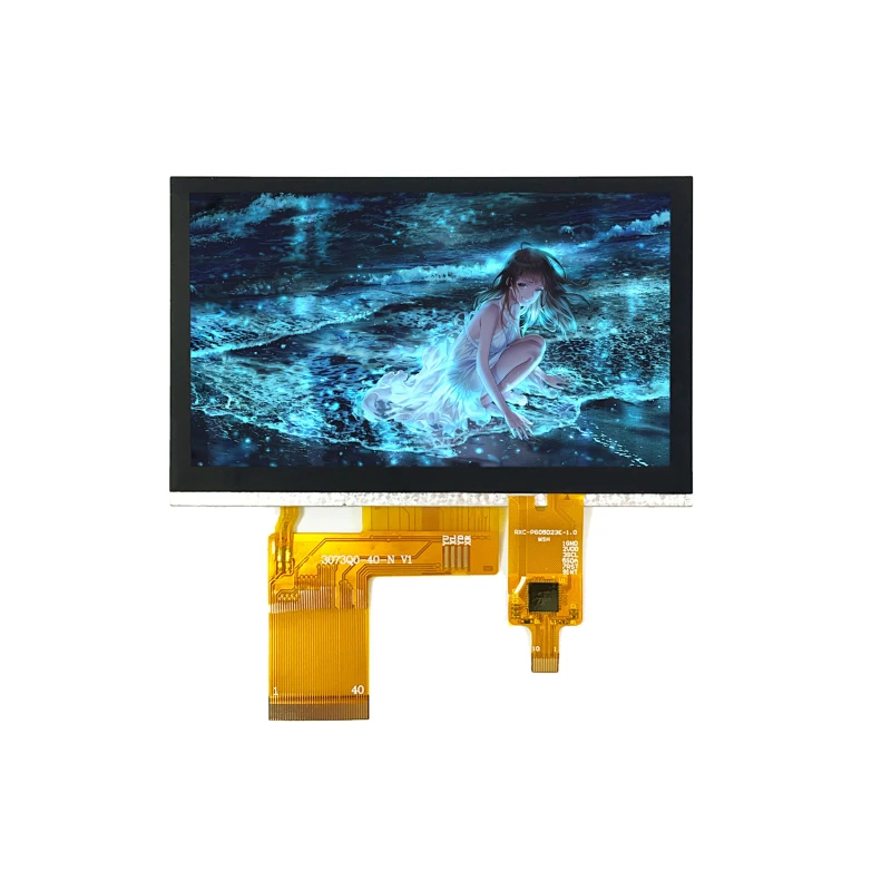 4.3inch 480X272 Capacitive Sensor Touch LCD Screen Module Brightness 500nit touch screen