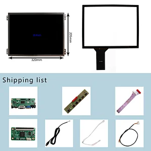 10.4 inch 1024X768 TFT-LCD screen 10.4inch CapacitiveTouch Panel With HD-MI+VGA+DVI+ LCD Controller Board