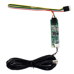 5 Wire Resistive LCD Touch Screen 5-Wire RS232 Controller Card
