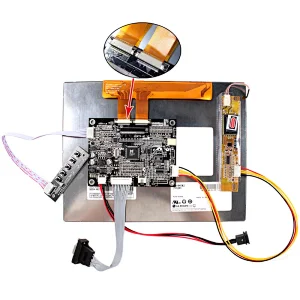 VGA AV LCD Controller Board  work for 10.4inch 800x600 LB104S02-TD01 tft lcd panel tft lcd module 800x600 VGA AV LCD Controller board 10.4inch tft lcd LB104S02-TD01