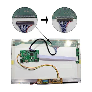 HDMI USB LCD Controller Board For 15.4 in 17in N154C1 LP171WP3 1440x900 LCD lcd controller board hdmi hdmi lcd controller board hdmi controller for lcd