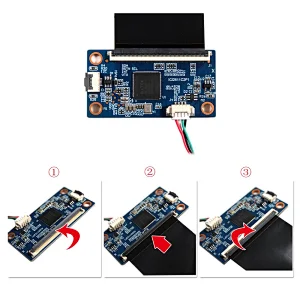 17.3inch 1920X1080 IPS LCD Laptop Screen Capacitive Touch Panel with Type C HDMI LCD Controller Board 17.3inch 1920X1080 laptop capacitive touch screen touch screen panel capacitive N173HCE-E31