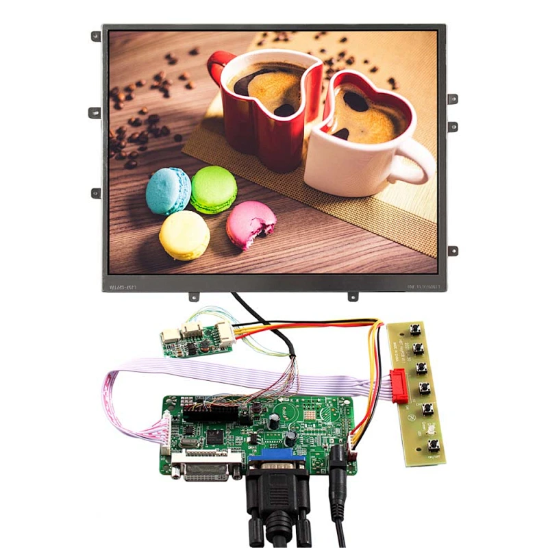 9.7inch LP097X01 1024x768 TFT-LCD Screen With VGA DVI LCD Controller Board 9.7inch LP097X01 1024x768 LP097X01 1024x768 LP097X01