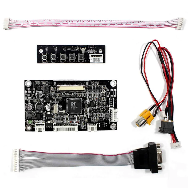VGA AV LCD Board Work for 50Pin TTL LCD Screen 5inch 640*480  ZJ050NA-08C VGA AV Board for TTL LCD LCD Board work for 50pin lcd screen VGA Board work for 5inch 640x480 lcd VGA AV Board for 5inch ZJ050NA-08C