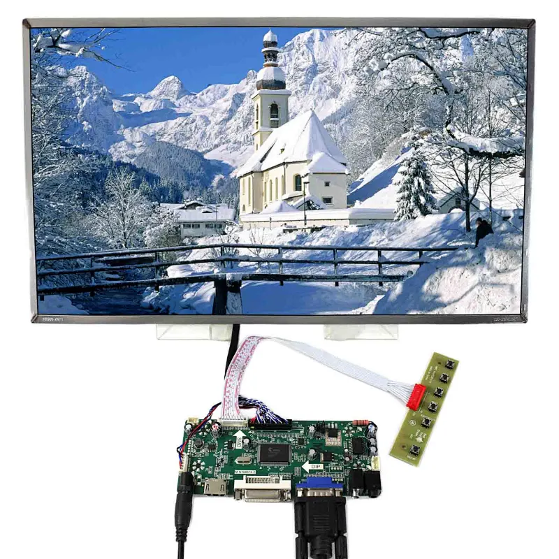 17.3inch 1600X900 LCD Screen With HDMI VGA DVI LCD Controller Board 17.3inch 1600X900 lcd