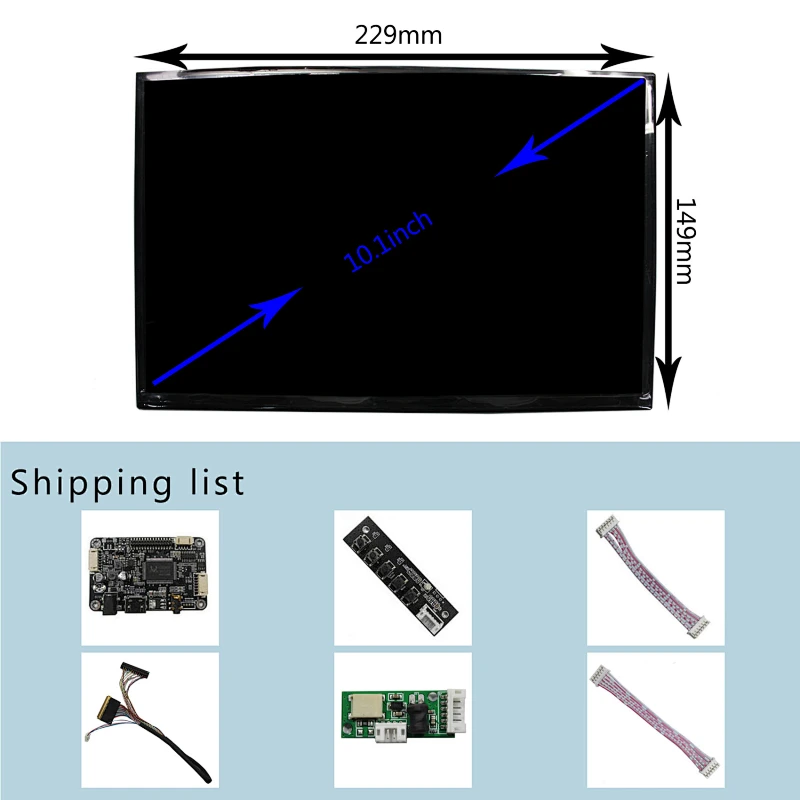 10.1inch B101UAN02.1 1920×1200 TFT-LCD screen with HD-MI Audio LCD Controller Board 10.1inch B101UAN02.1 1920×1200 10.1inch B101UAN02.1 B101UAN02.1 B101UAN02.1 1920×1200
