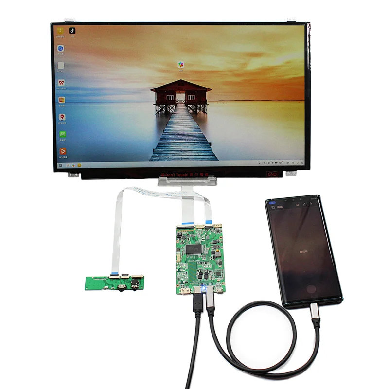 HD-MI USB-C Type-C LCD Controller Board with 15.6inch B156AHN02 1920x1080 IPS LCD Screen 15.6inch B156AHN02 1920x1080 B156AHN02 1920x1080 1920x1080 lcd monitor B156AHN02
