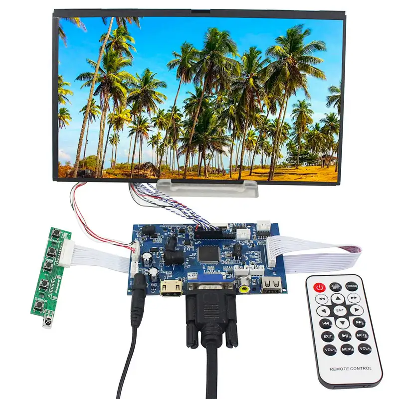 10.1inch B101XAN01.3 1366X768 TFT-LCD Screen With HDMI VGA+2AV LCD Controller Board