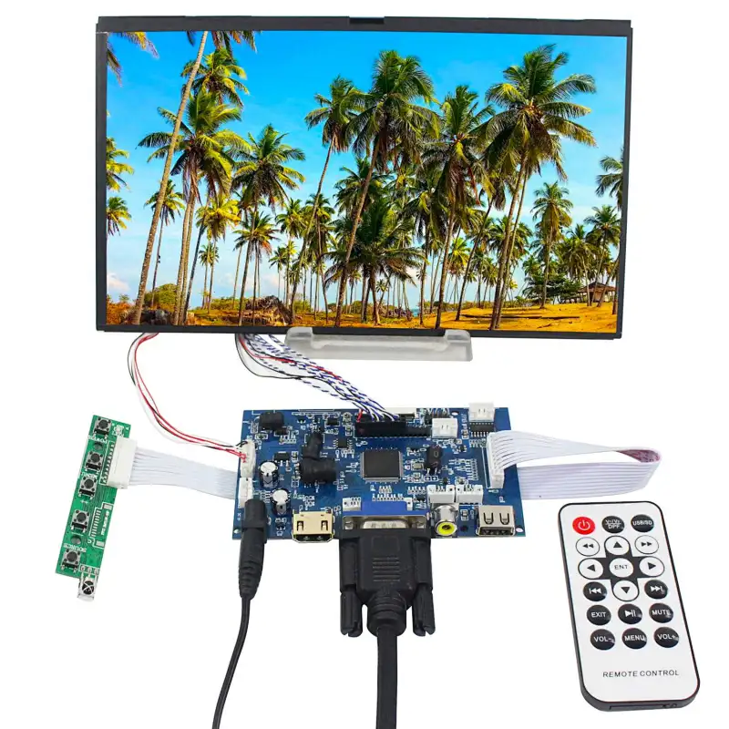 10.1inch B101XAN01.3 1366X768 TFT-LCD Screen With HDMI VGA+2AV LCD Controller Board