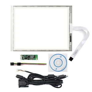 10.7inch 5-Wire Resistive Touch Panel Screen VS107TP-A1 with RS232 controller