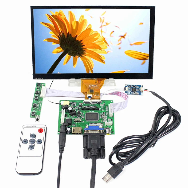 9inch AT090TN10 800X480 LCD 9inch Capacitive Touch Panel with HDMI+VGA+2AV LCD Controller Board 9inch AT090TN10 800X480 9inch AT090TN10 AT090TN10 Capacitive Touch Panel 9inch lcd lcd touch panel controller