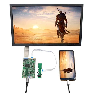 40pin 2K 4K edp lcd display module NV133QHM-A51 2560x1440 with HDMI TYPE-C LCD Controller Board