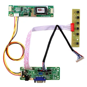 VGA LCD Board Work for 12.3inch 1280x480  LQ123K3LG03 LVDS Interface LCD Screen lvds lcd interface VGA LCD Board for 12.3inch lcd 12.3inch 1280x480 LQ123K3LG03