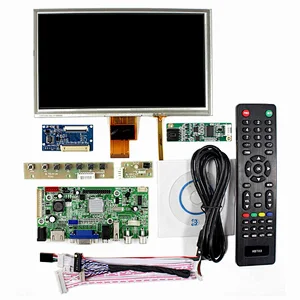 8inch ZJ080NA-08A 1024X600 LCD Screen 8inch Resistive Touch Panel with HDMI+VGA+AV+USB LCD Controller Board