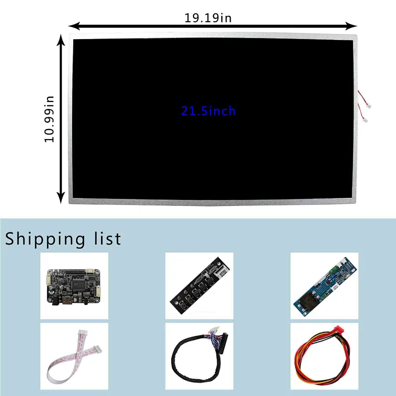 HDMI LCD Board Work for LVDS Interface LCD Screen M215HJJ-P02 1920x1080 tft lcd