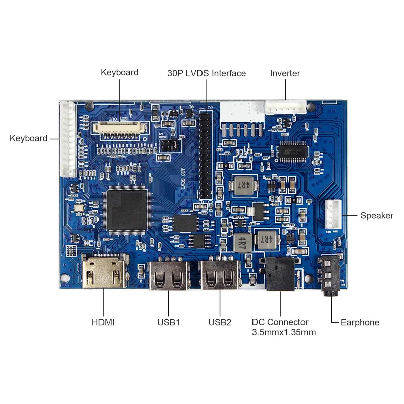 Fit To 21.5inch M215HW01 V0 4CCFL 1920X1080 LCD USB HDM I Android Board m215hw01 hdmi USB Control board 1920x1080 lcd Android lcd control board